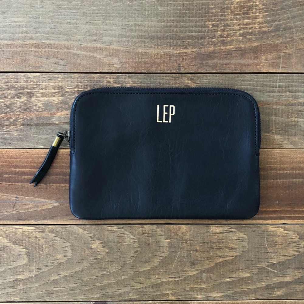 MADEWELL | LEP - Zipped Leather Pouch Clutch